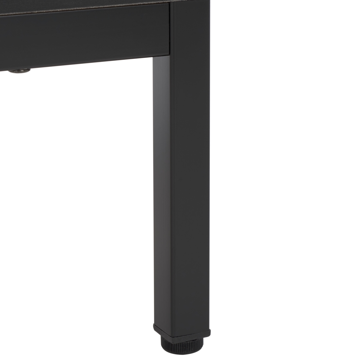 Lylia 2 Drawer 2 Shelf Media Stand - Black - Safavieh - Image 4