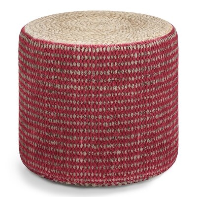 Tommen Braided Pouf - Image 0
