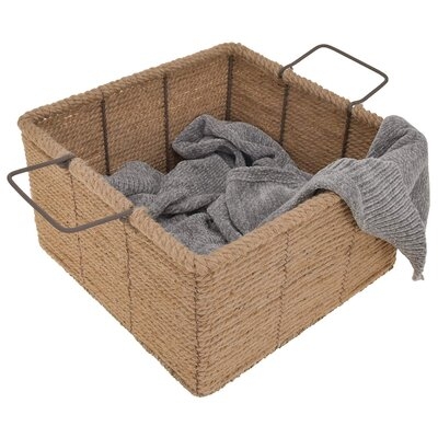 Hand-Woven Wicker Basket - Image 0