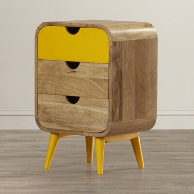 Friedlander 3 Drawer Nightstand - Image 0