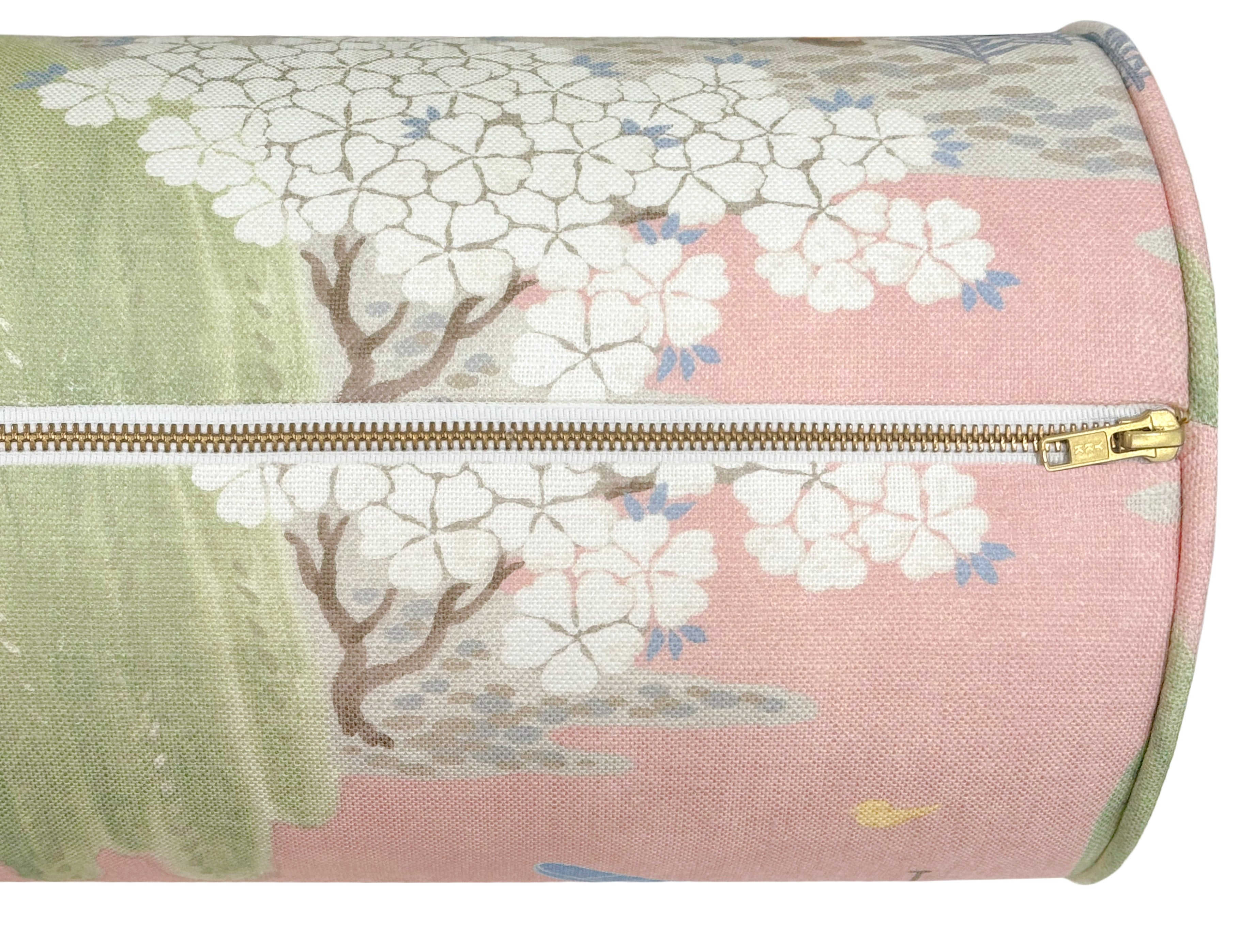 THE BOLSTER :: WILLOW TREE // BLUSH | THIBAUT - TWIN XL // 9" X 30" - Image 1