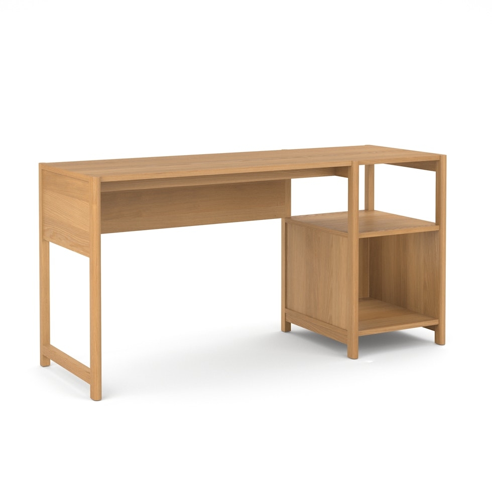 Mysen 59" Desk - Natural Oak - Image 0