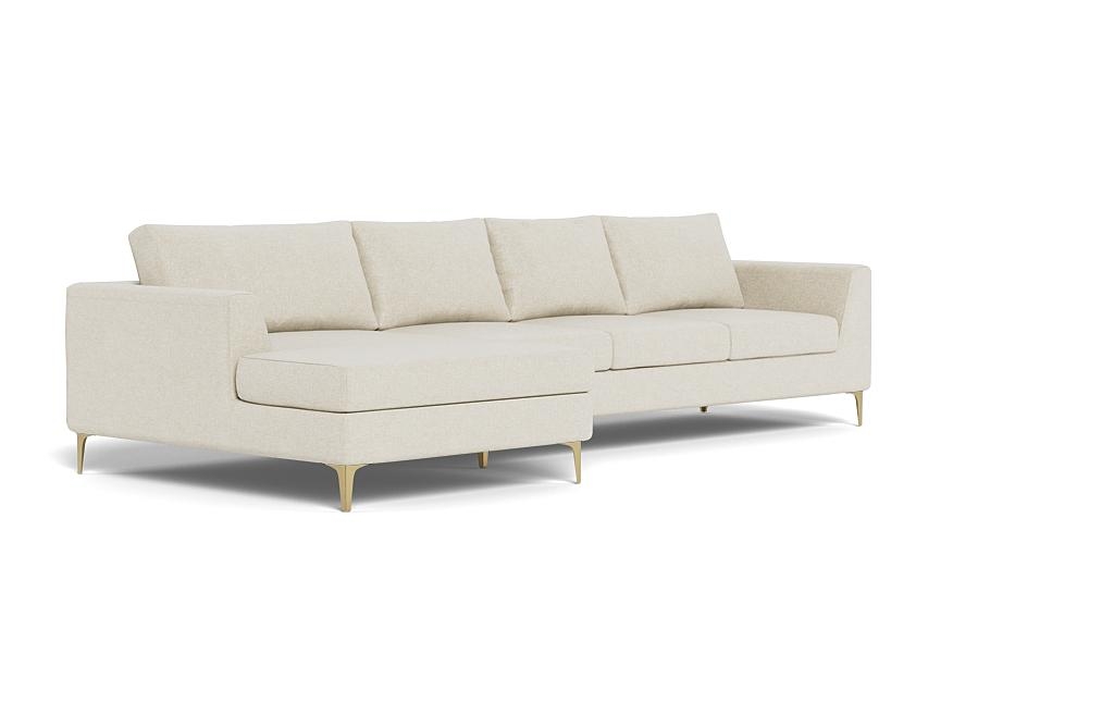 Asher 4-Seat Left Chaise Sectional - Image 1