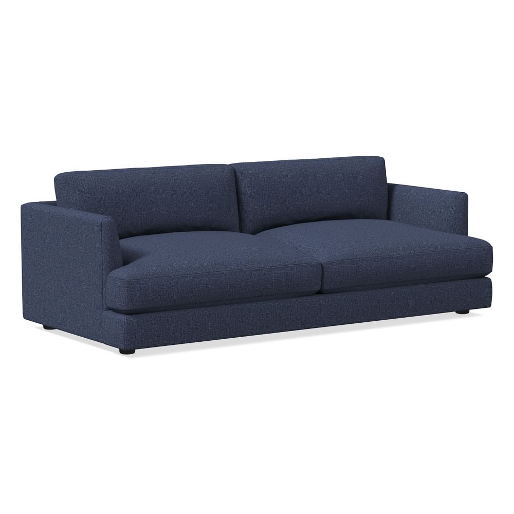Haven 84" Multi-Seat Sofa, Standard Depth, Deco Weave, Midnight - Image 0