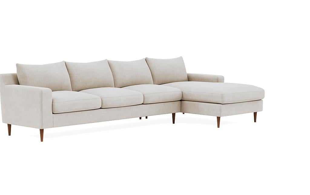 Sloan 4-Seat Right Chaise Sectional - Image 1