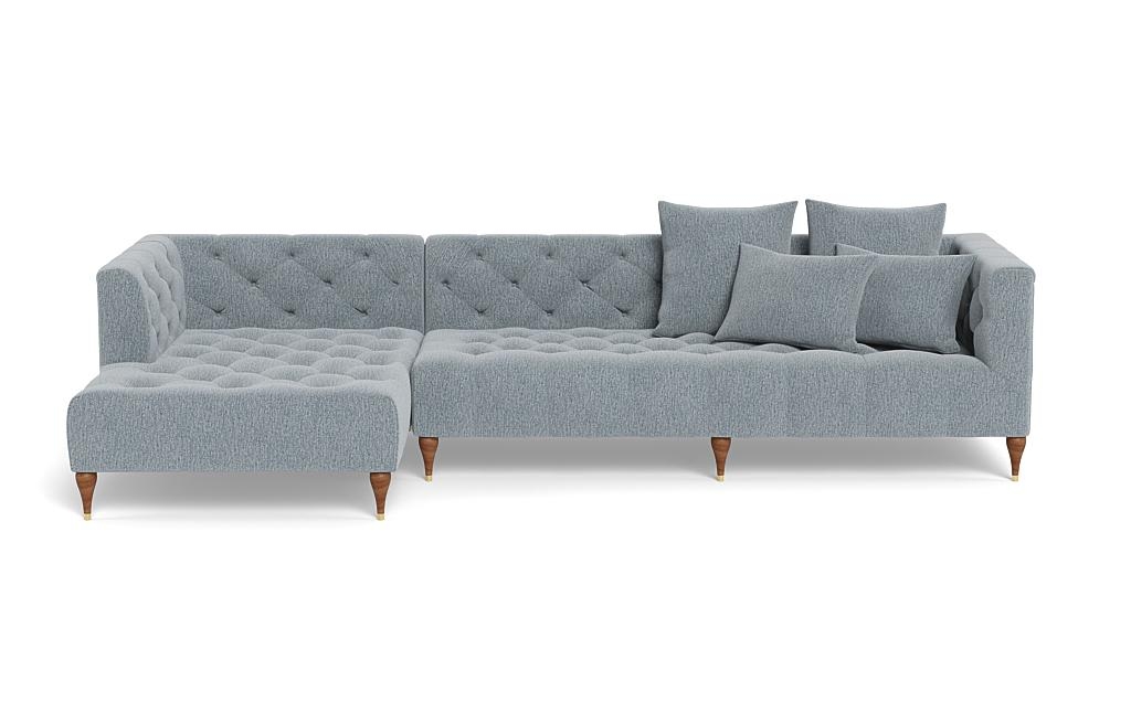 Ms. Chesterfield Sectional Sofa with Left Chaise by Apartment Therapy - Image 0