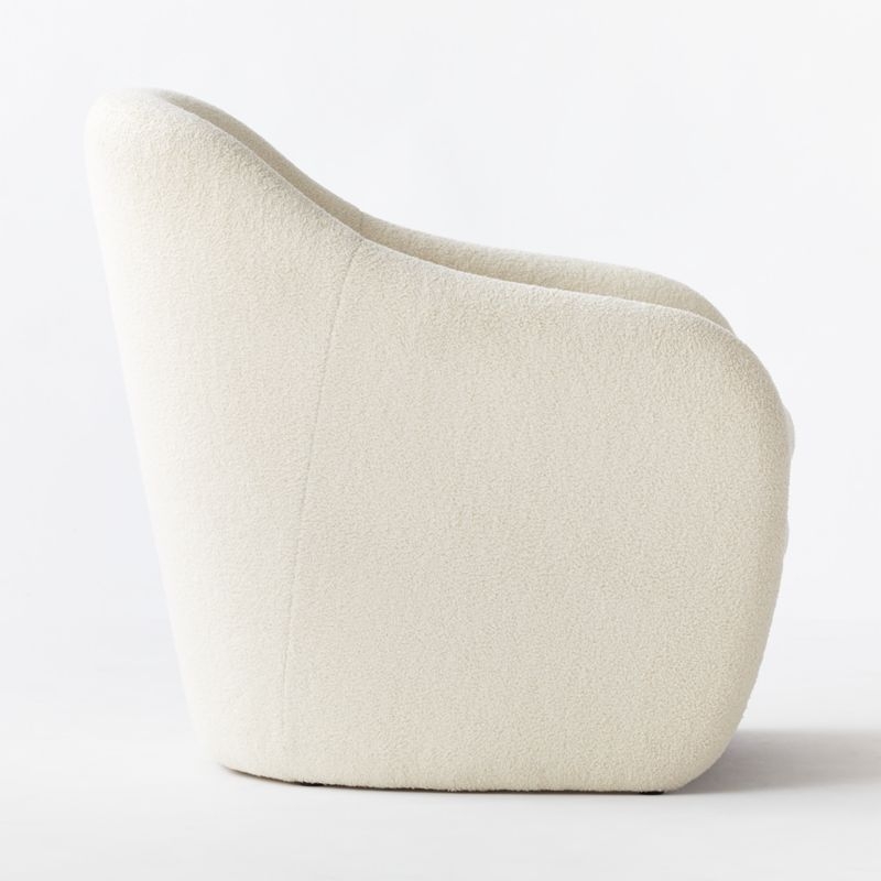 Pavia Bloce Cream Chair - Image 3