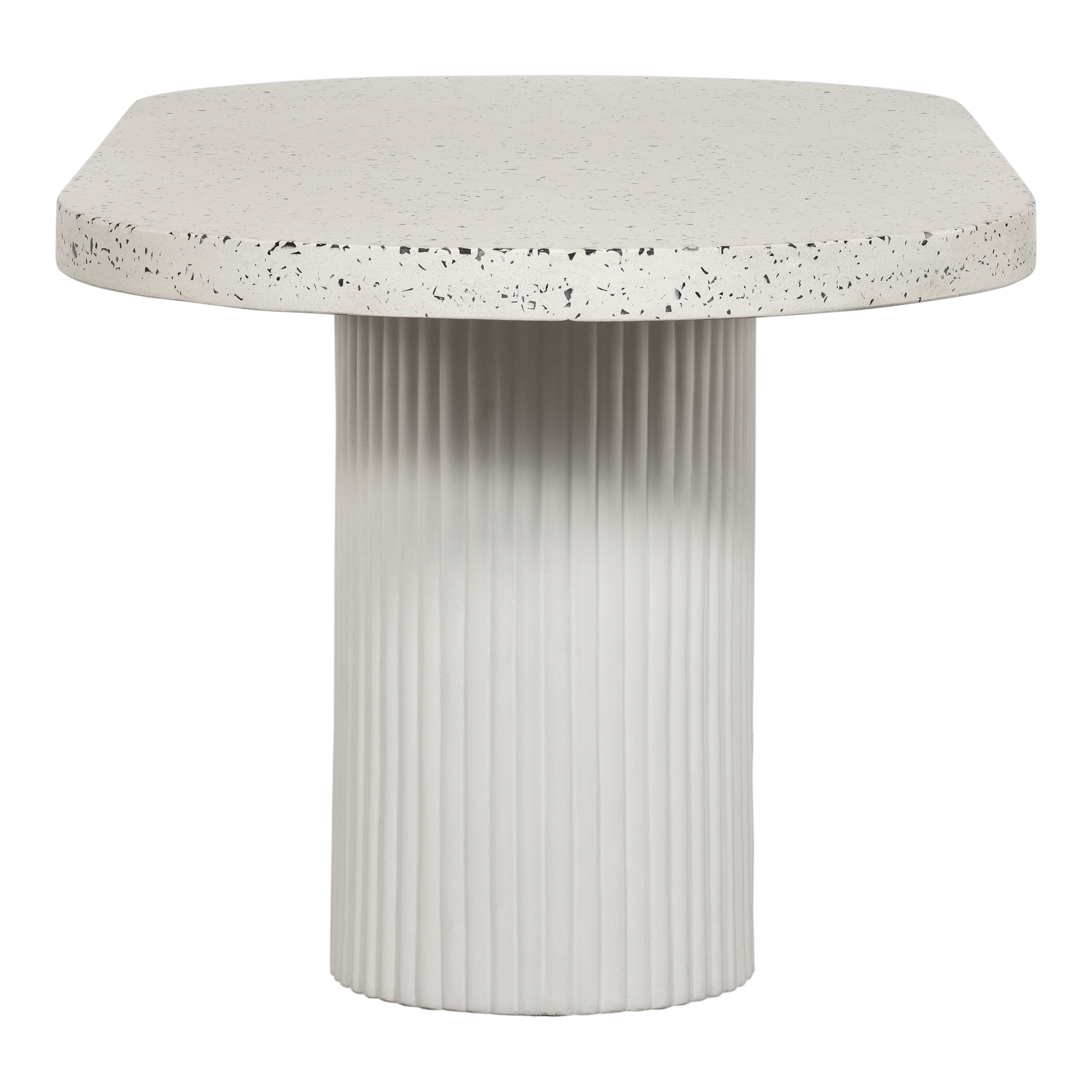 Lyon Outdoor Dining Table Light Grey - Image 2