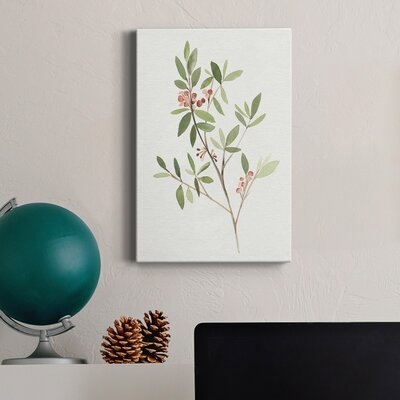 Single Sprig IV Premium Gallery Wrapped Canvas - Ready To Hang - Image 0