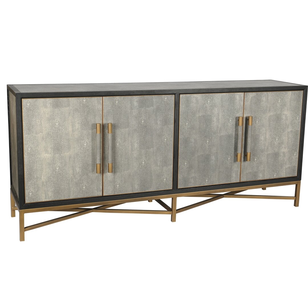 Moe's Home Collection Meera 76"" Wide Wood Sideboard - Image 0