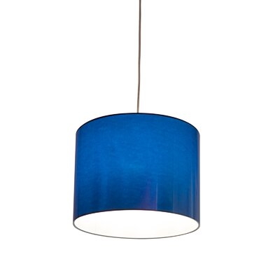 12" H x 23.6" W Drum Pendant Shade ( Clip On ) - Image 0