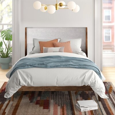 Platt Upholstered Low Profile Platform Bed - Image 1