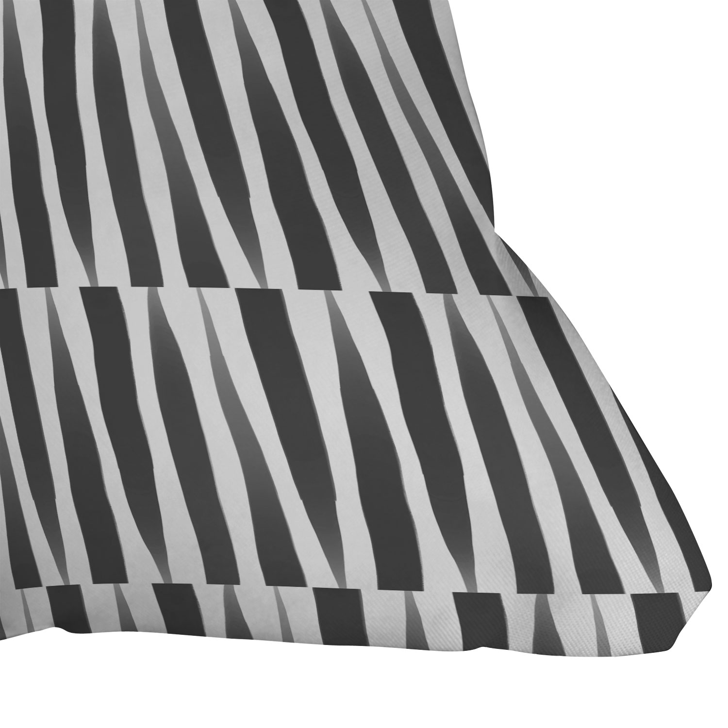 Bw Abstract Theme by Emanuela Carratoni - Outdoor Throw Pillow 18" x 18" - Image 3