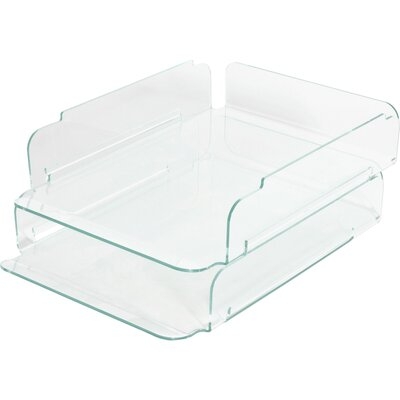 Lorell Stacking Letter Trays - Image 0