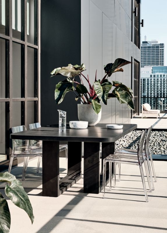 Anywhere Grey Outdoor Dining Table - Image 1