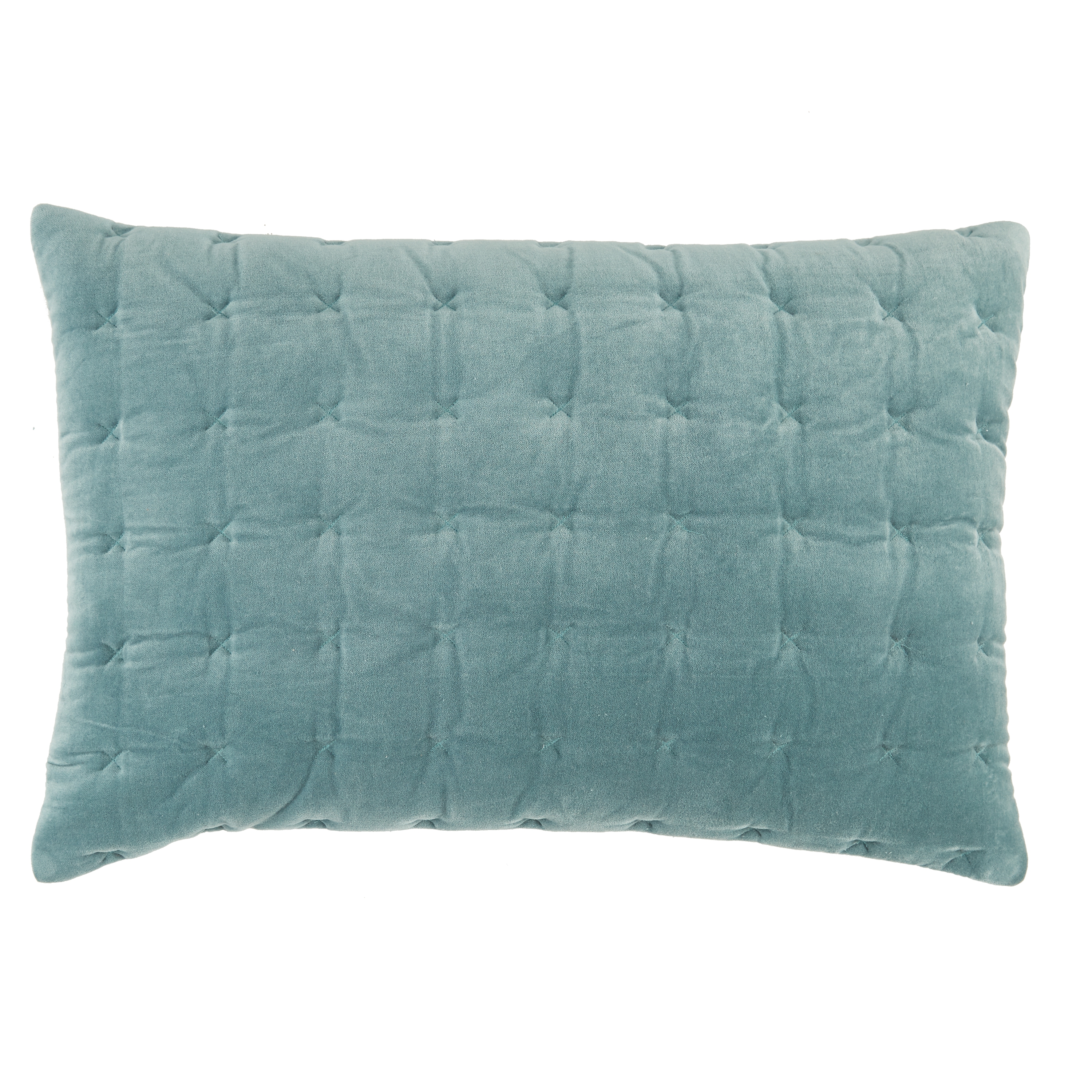 Design (US) Blue 16"X24" Pillow - Image 0