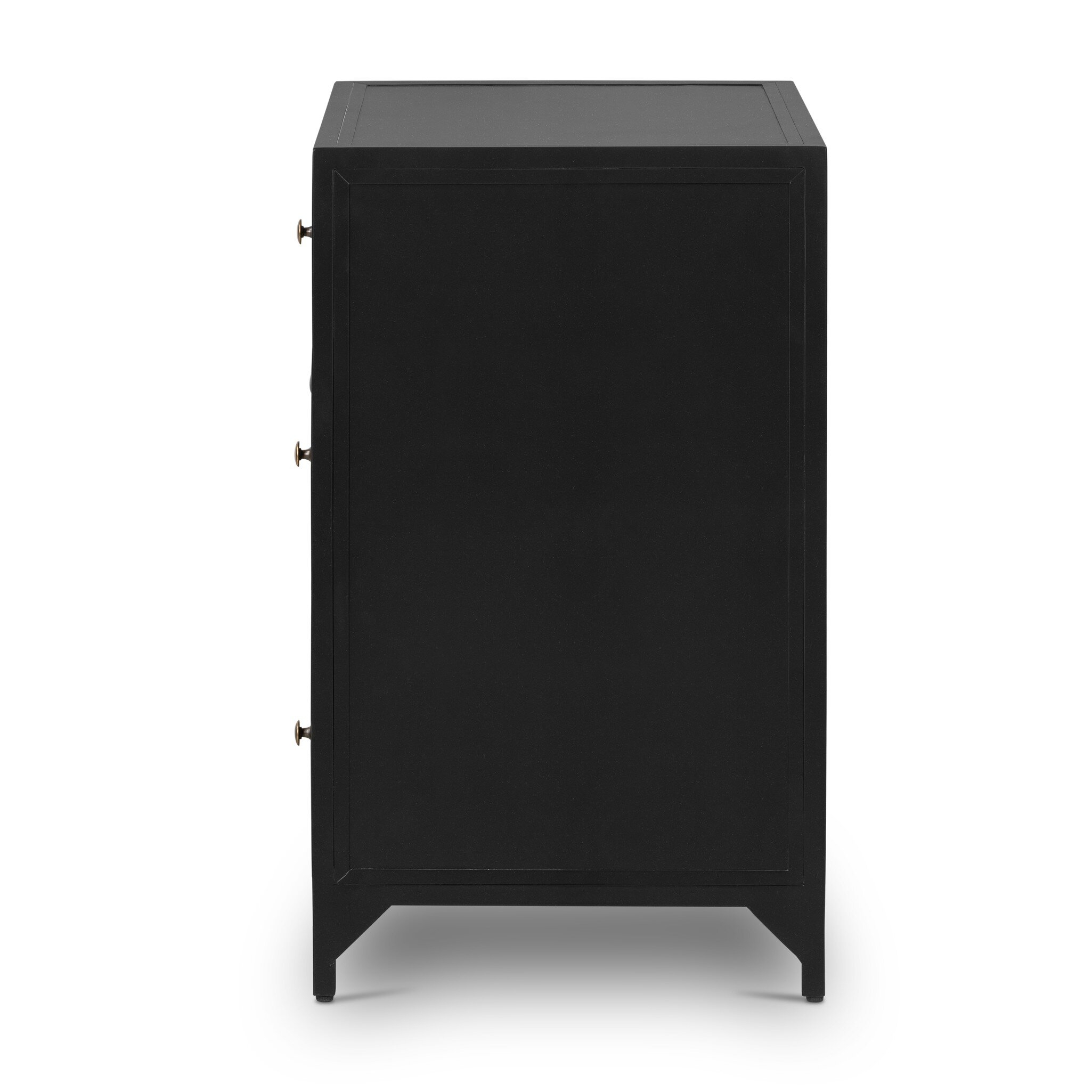 Belmont Large Storage Nightstand-Black - Image 6