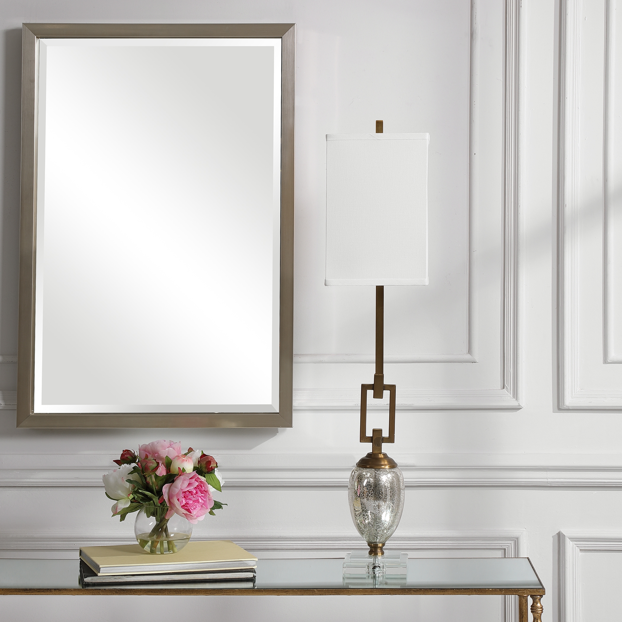 Copeland Mercury Glass Buffet Lamp - Image 2