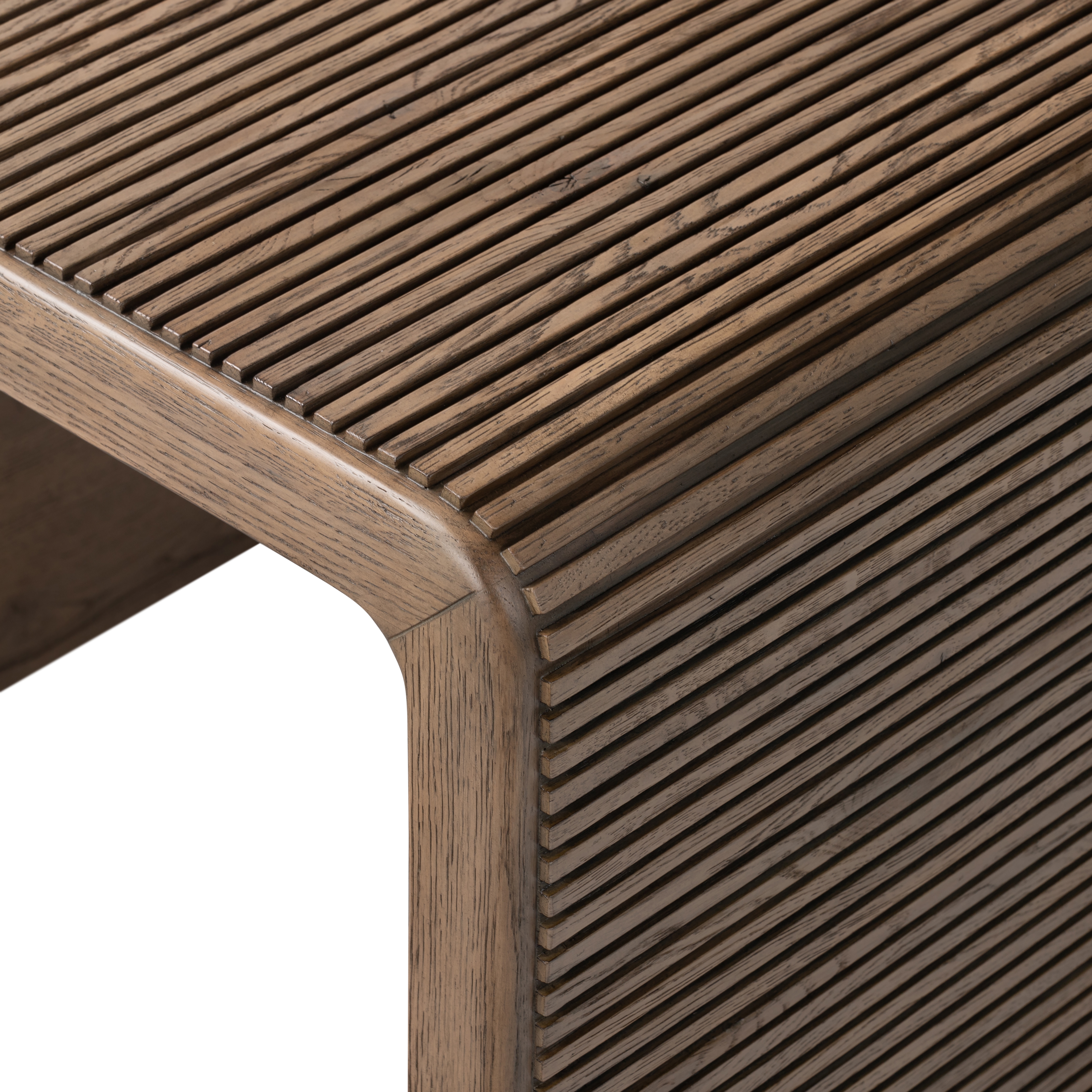 Leo End Table - Rustic Grey - Image 5