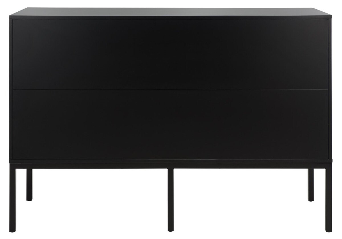 Zadie Rattan Dresser - Black - Safavieh - Image 6