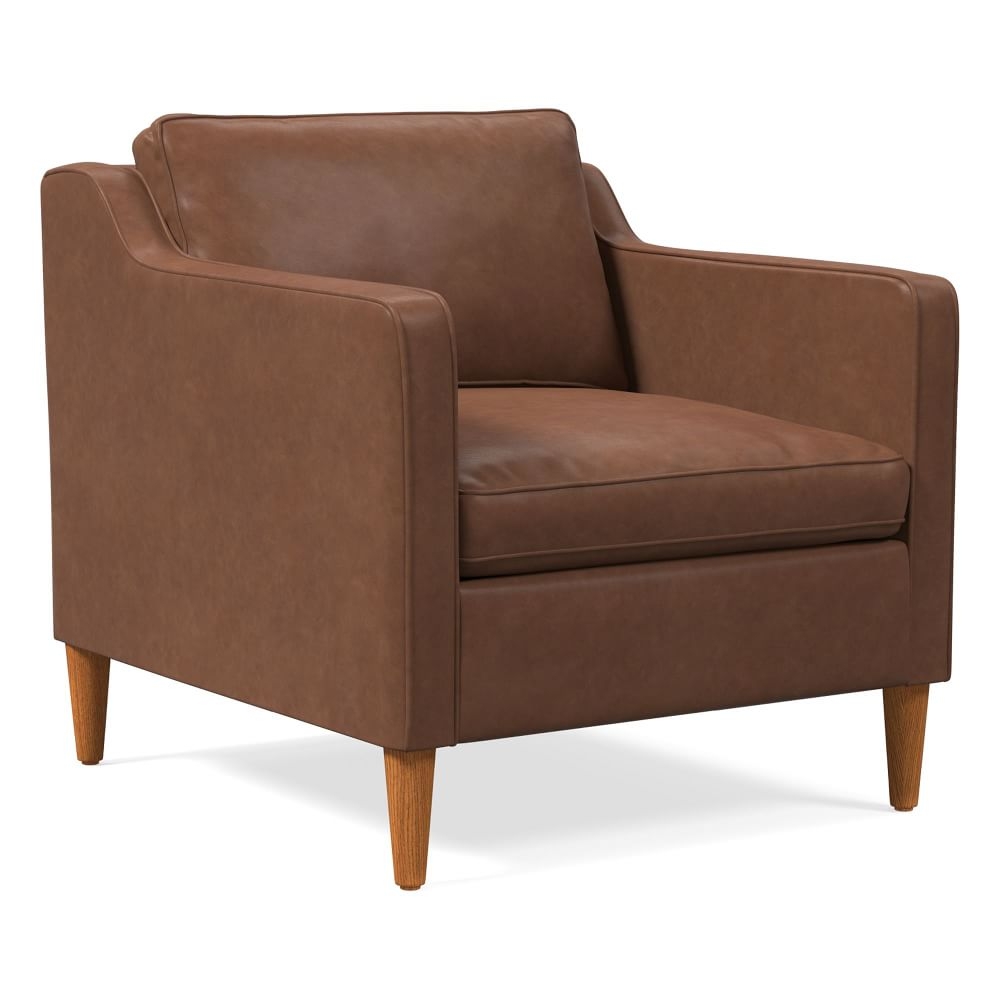 Hamilton Chair, Charme Leather, Cigar, Almond - Image 0