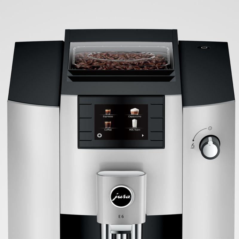 JURA ® E6 Platinum Espresso Machine - Image 1