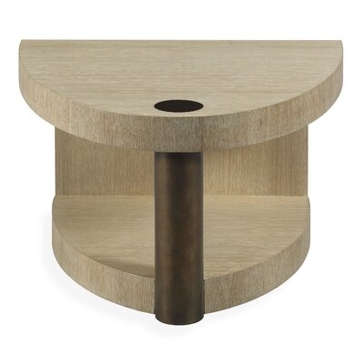 Pierce Floor Shelf Coffee Table with Storage - Image 0