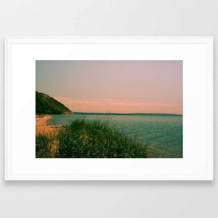 Just After Sunset Framed Art Print by Olivia Joy St Claire X  Modern Photograp - Scoop White - Large 24" x 36"-26x38 - Image 0