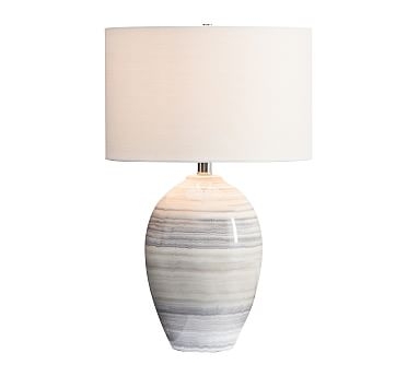 Hadley Ceramic Table Lamp, Small - Image 0