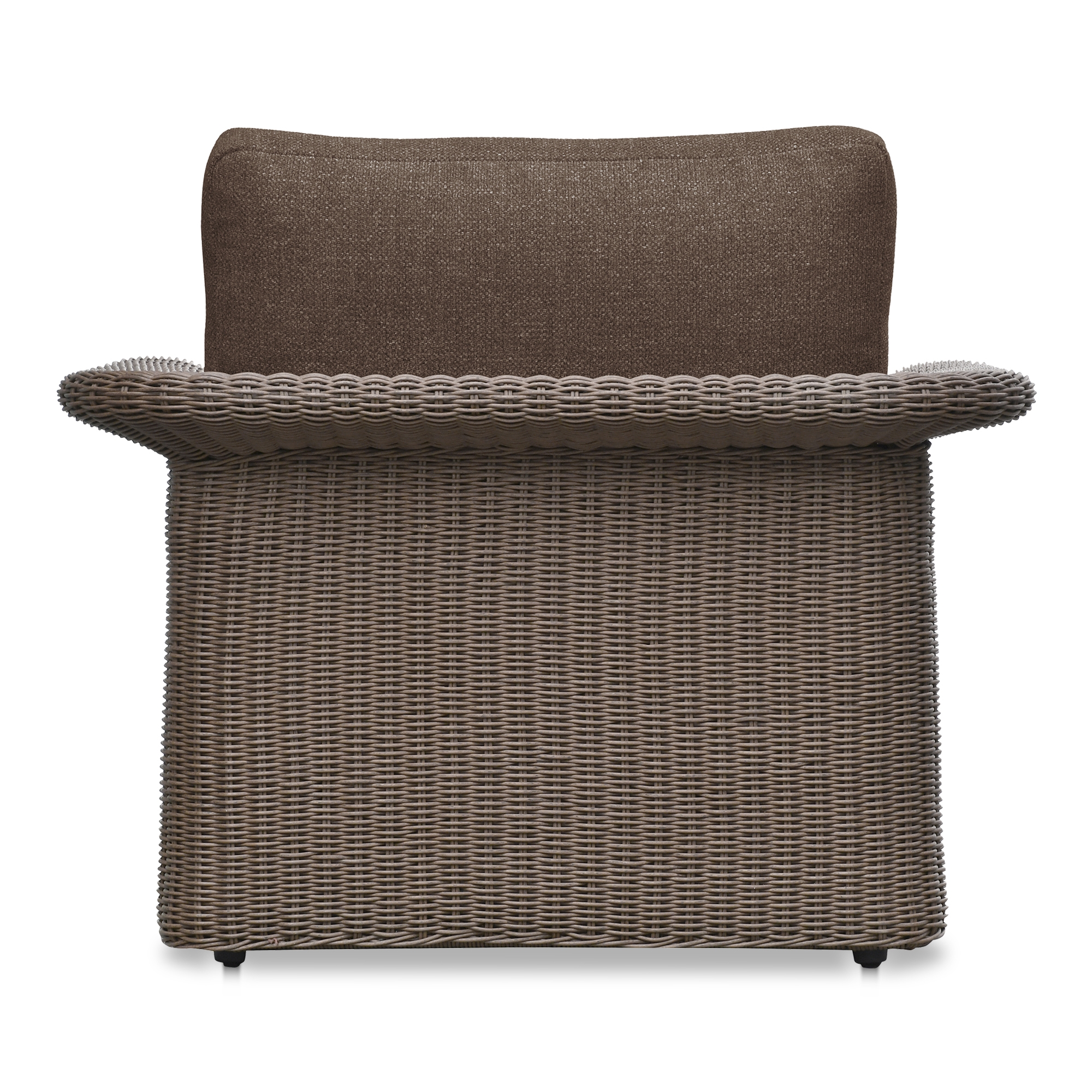 Meredith Outdoor Accent Chair Brown - Image 3