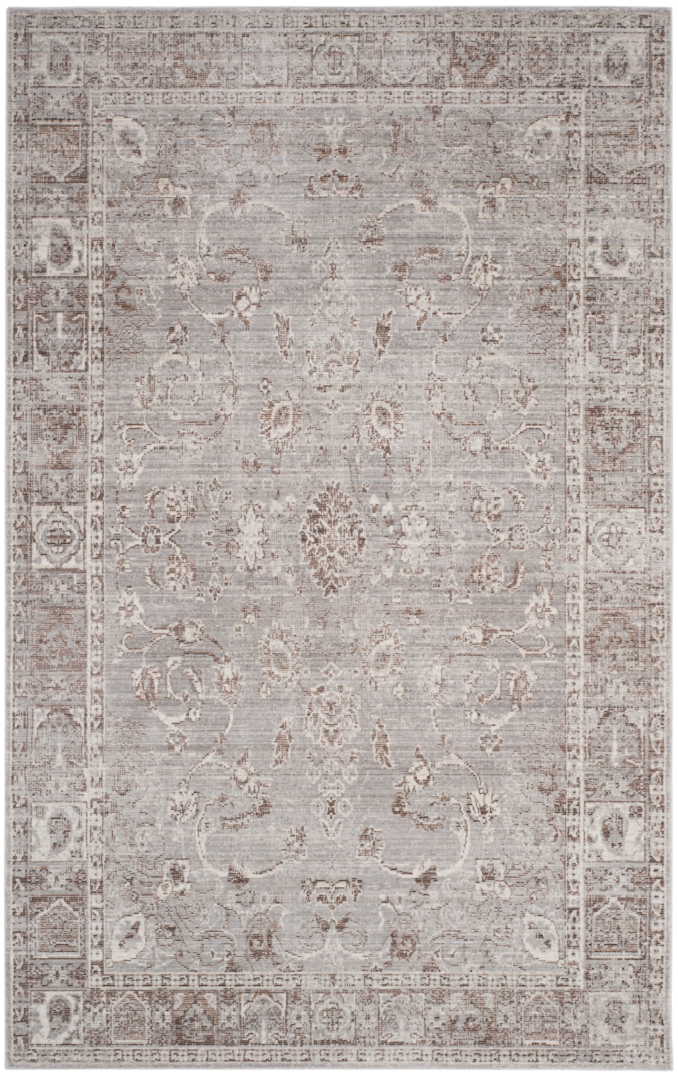 Arlo Home Woven Area Rug, VAL105F, Grey/Multi,  5' X 8' - Image 0