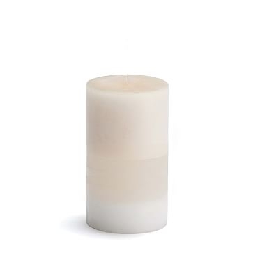 Pillar Candle, Wax, Amber Rose, 4"x8" - Image 2