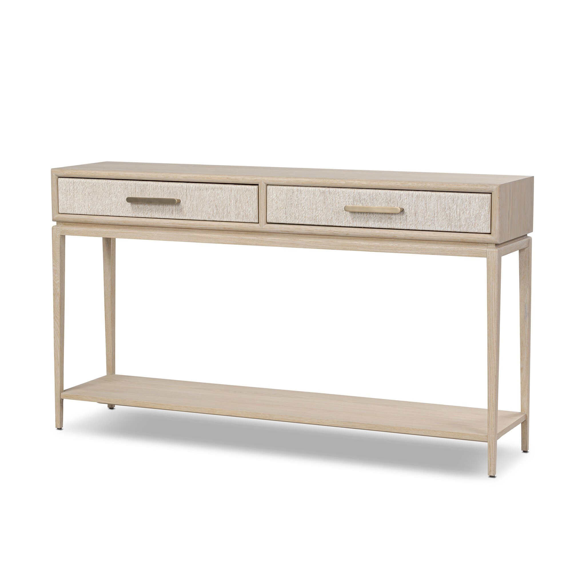 Rosenell Console Table - 60" - Natural Oak Solid - Image 1