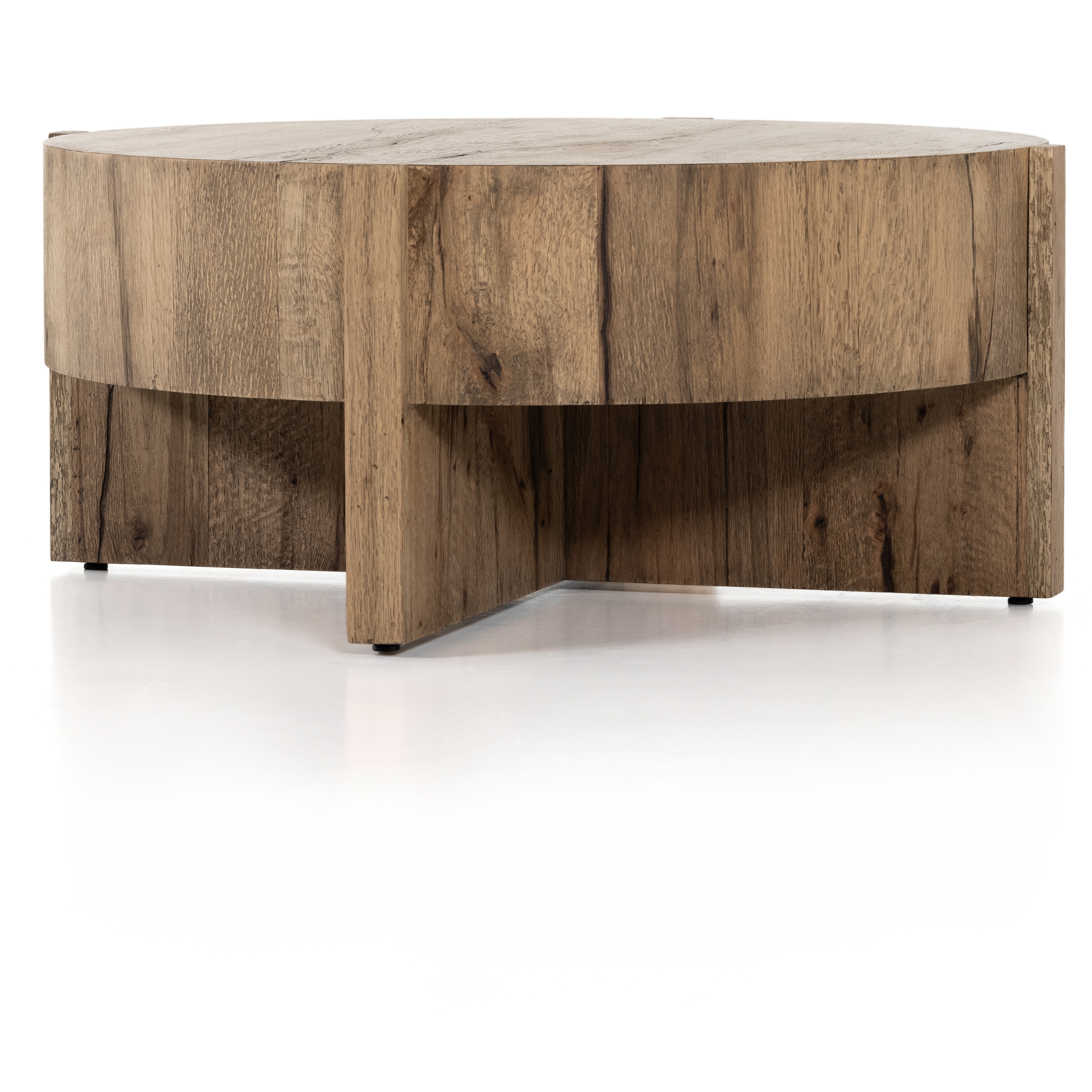Bingham Coffee Table-Rustic Oak Veneer - Image 7