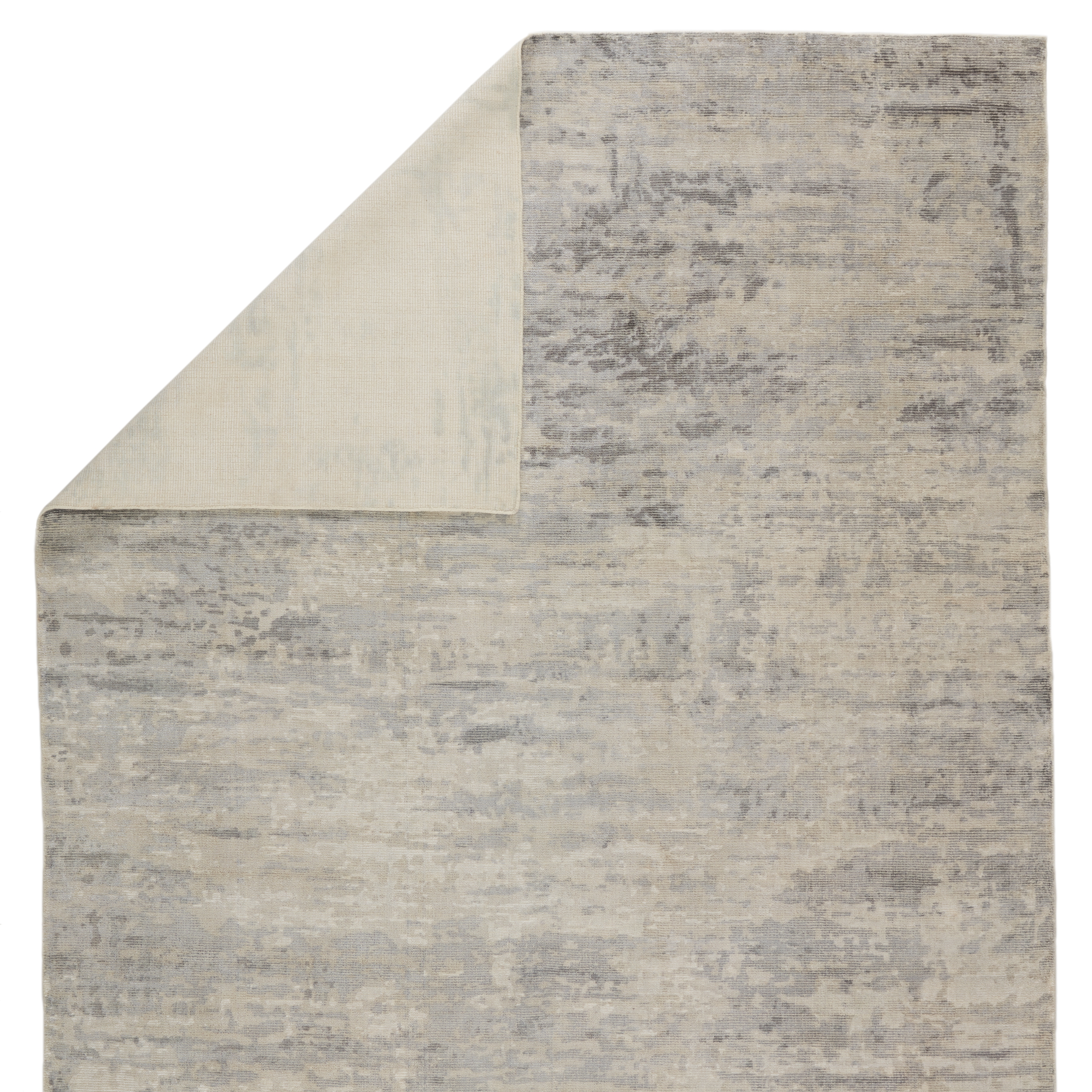 Barclay Butera by Retreat Handmade Abstract Gray/ Ivory Area Rug (9'X12') - Image 2