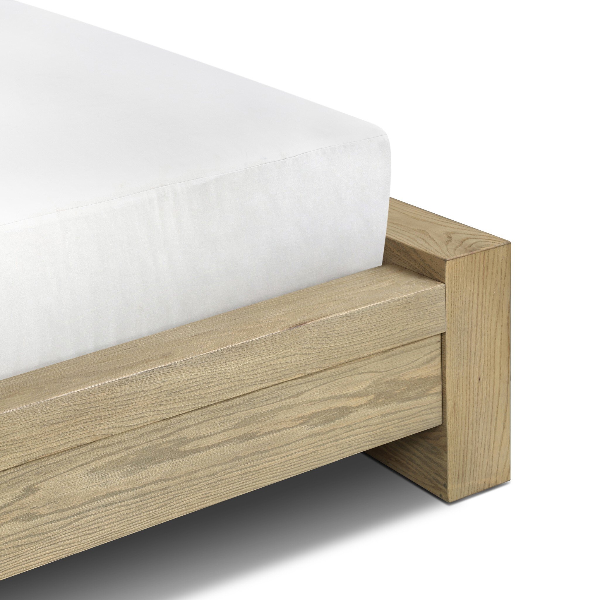 Torrington Bed - Sandy Oak Resawn - Image 5