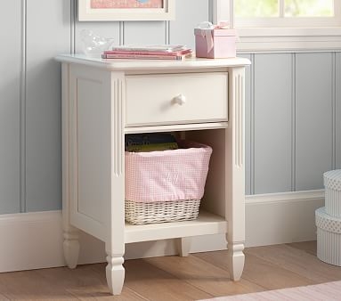 Madeline Nightstand, Simply White, UPS - Image 1