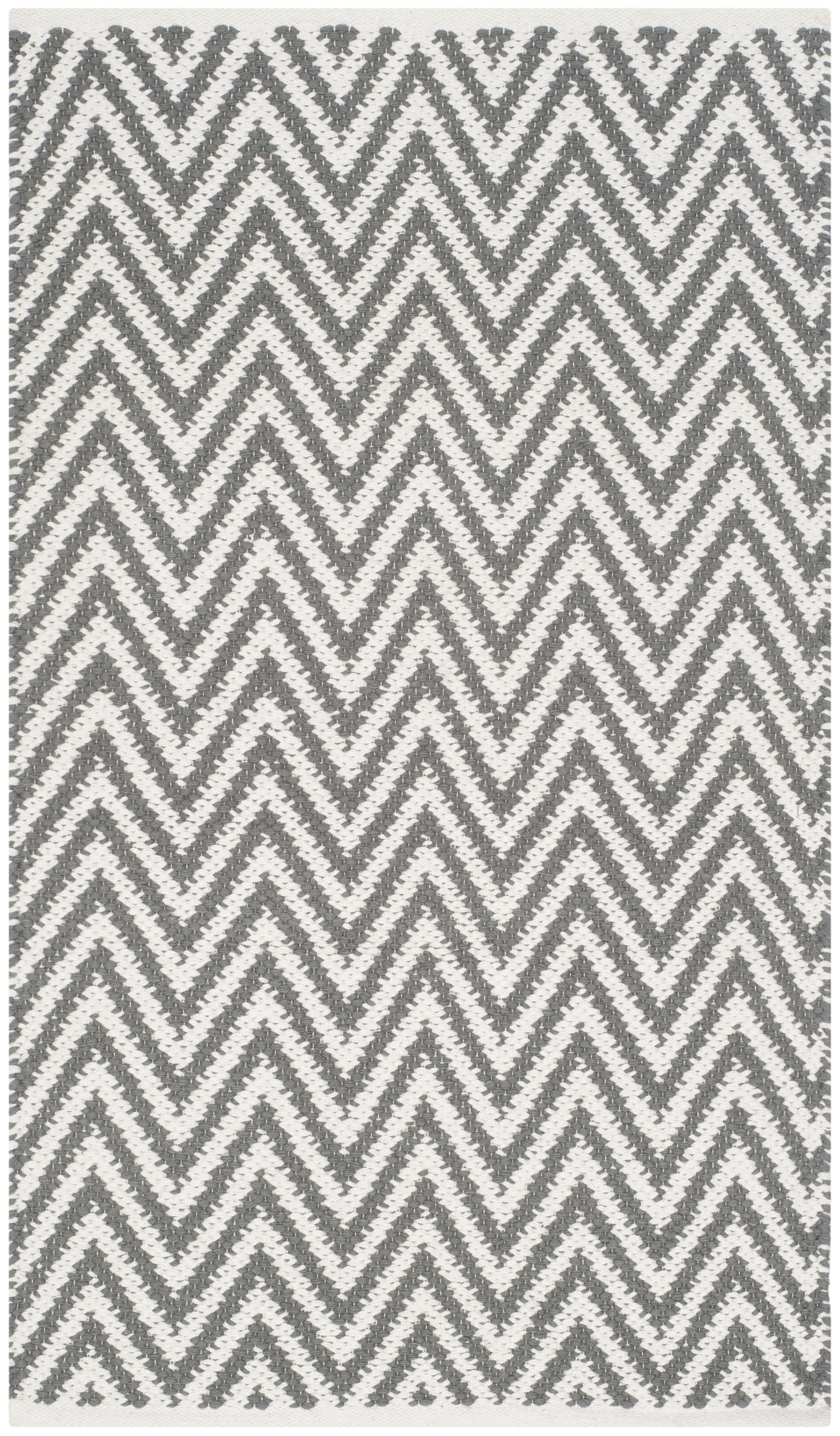 Arlo Home Hand Woven Area Rug, MTK812A, Grey/Ivory,  2' 6" X 4' - Image 0