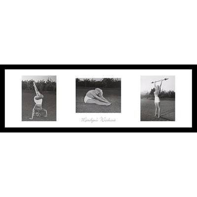 Marilyns Monroes Workout - Picture Frame Photograph Print on Paper - Image 0