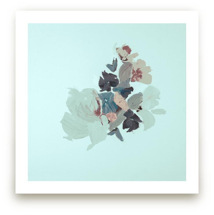 Botanical Series Turquoise Limited Edition Fine Art Print 1 - Image 0