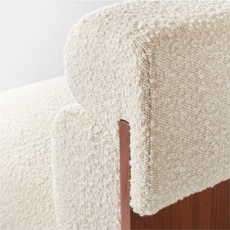 Imbu Boucle Armless Chair - Image 5