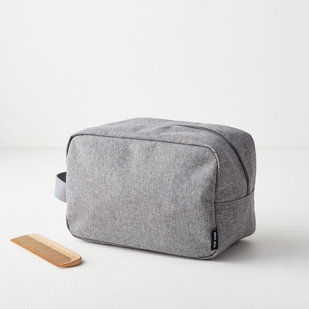 West Elm Toiletry Bag, Gray - Image 0