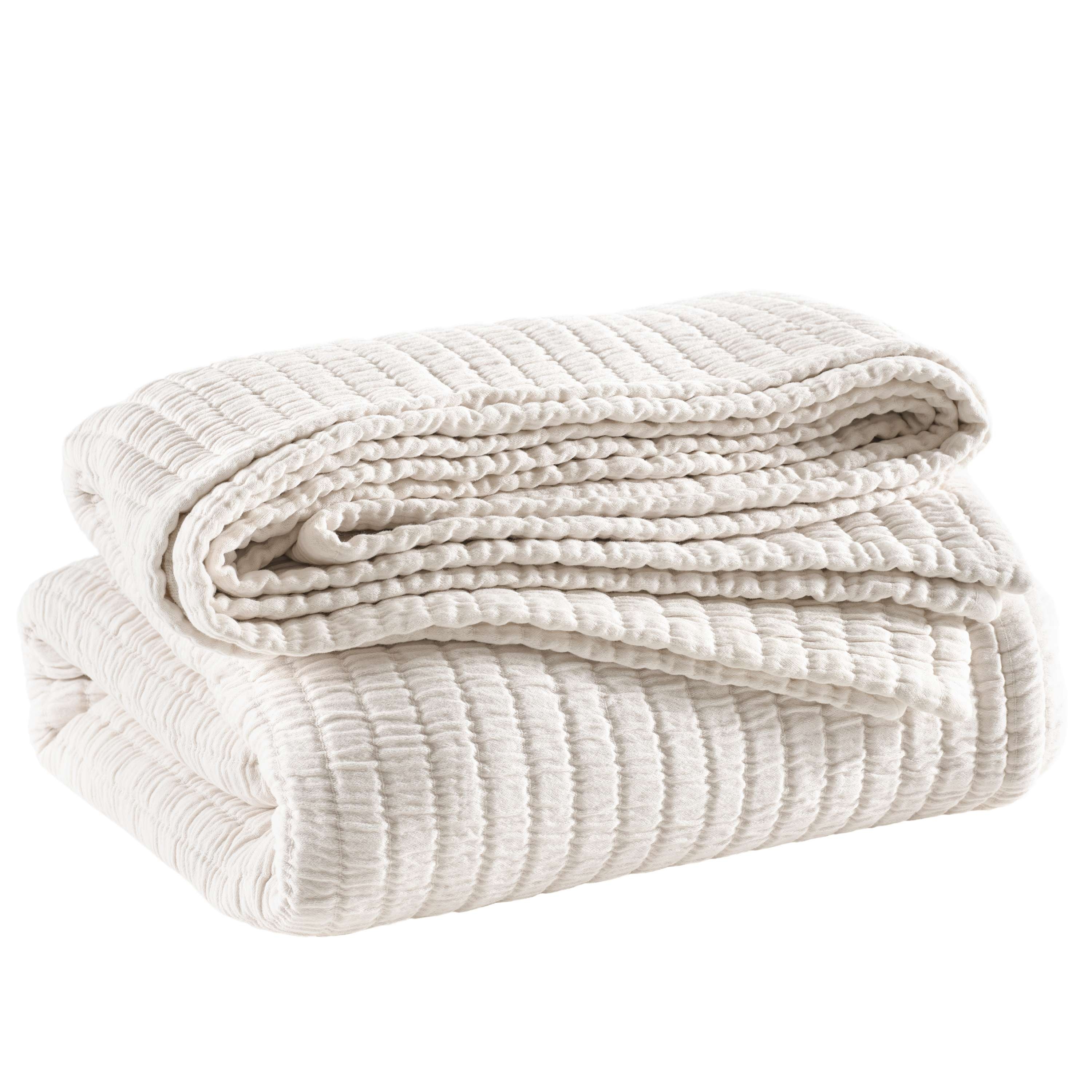 Boyfriend Ivory matelasse coverlet - Image 1