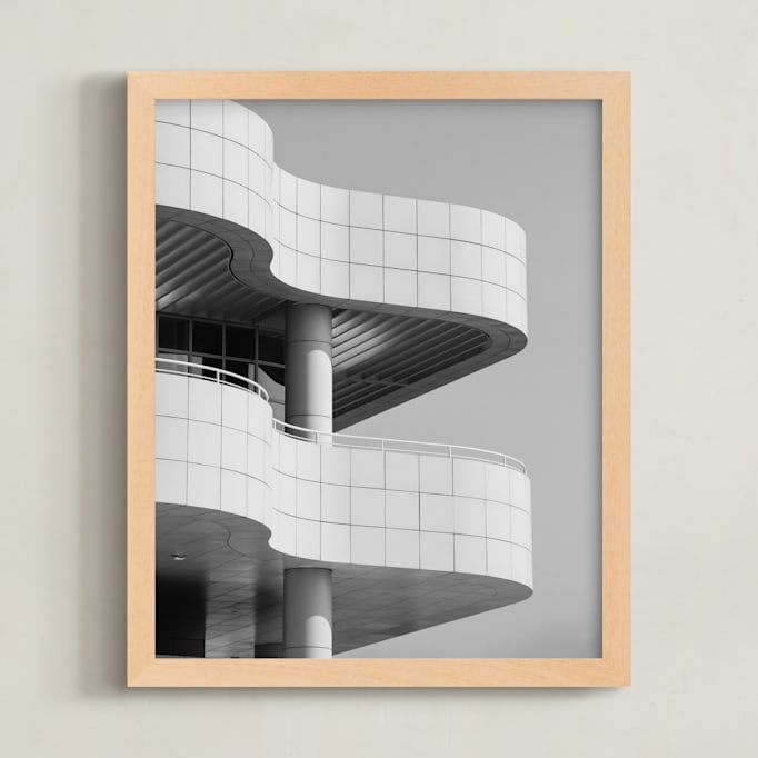 Curves And Squares 1 Limited Edition Fine Art Print 2 - Image 0