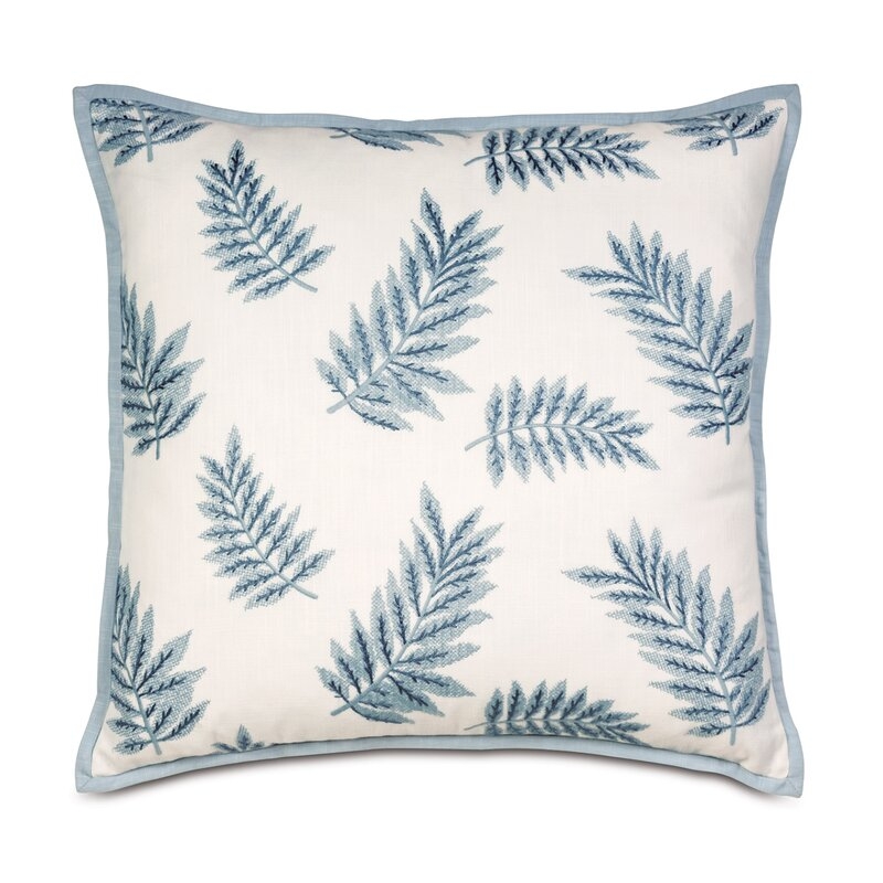 Eastern Accents Penelope Leaf Square Pillow Cover & Insert - Image 0