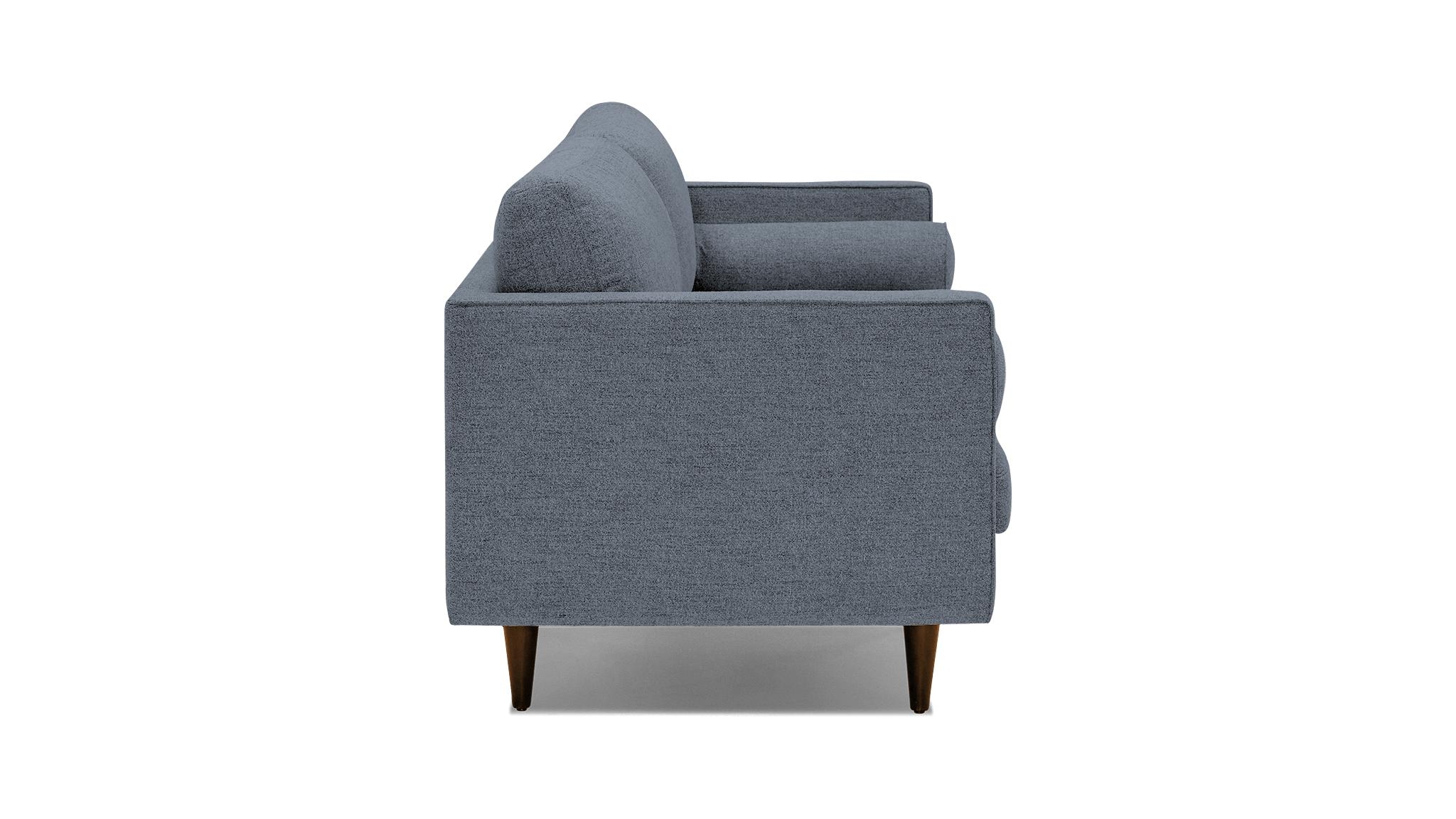 Blue Briar Mid Century Modern Sofa - Dawson Slate - Mocha - Image 2