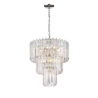 Modern Crystal Chandelier, Flush Mount Ceiling Light Fixture, Pendant Lamp Lights For Dining Room, Living Room - Image 0