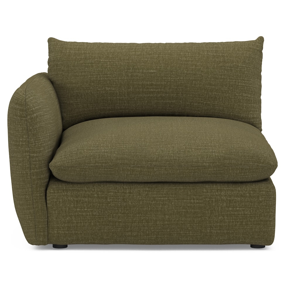 Leigh 46" Left Arm Module - Napa Moss - Image 0