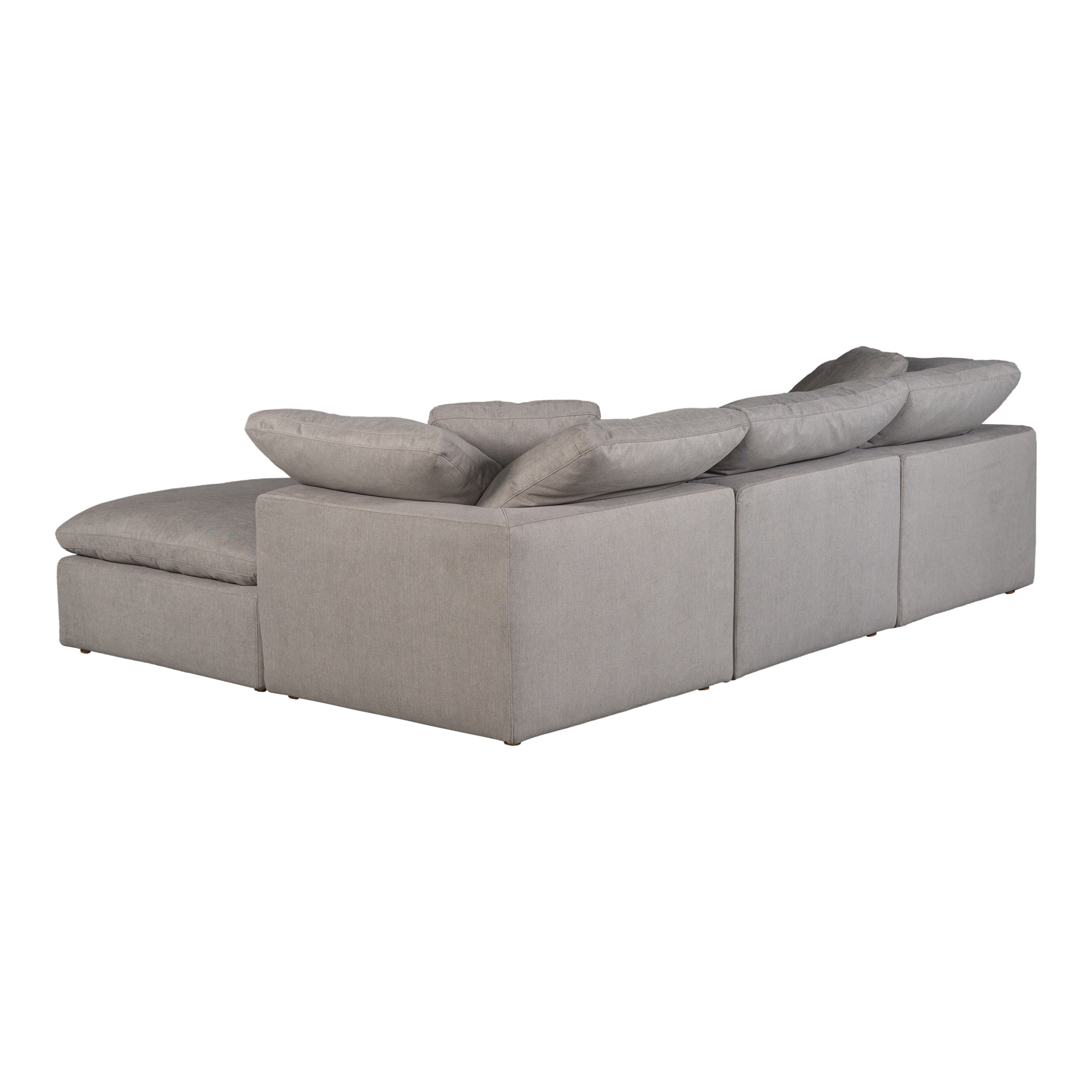 Terra Condo Lounge Modular Sectional Light Grey - Image 3