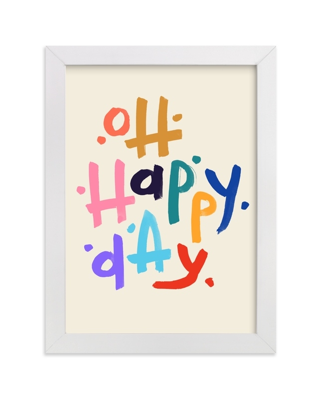 Oh Happy Day! Limited Edition Children's Art Print - Image 0